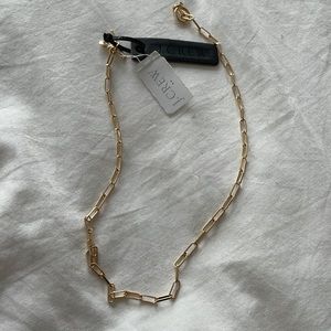 J. Crew Factory Gold Link Necklace